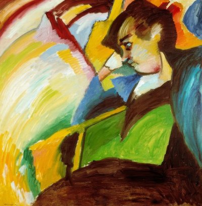 Lady by Wassily Kandinsky